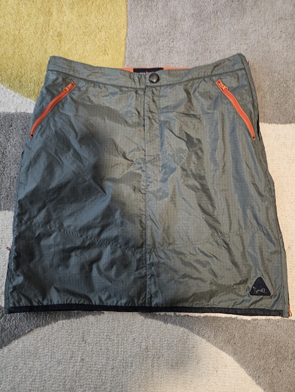 Joules Navy and Orange Outdoor Skirt